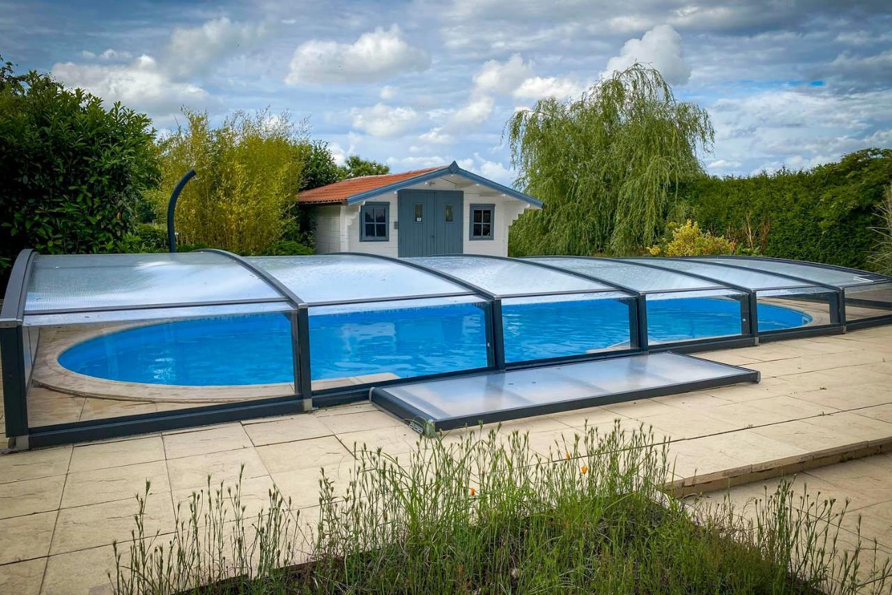 Villa 200M2 Avec Piscine Chauffee & Spa & Sauna & Kota-Grill Laval-sur-Vologne Dış mekan fotoğraf